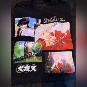 T-shirts 2/$15 Black, Inuyasha Panel XL T-shirt